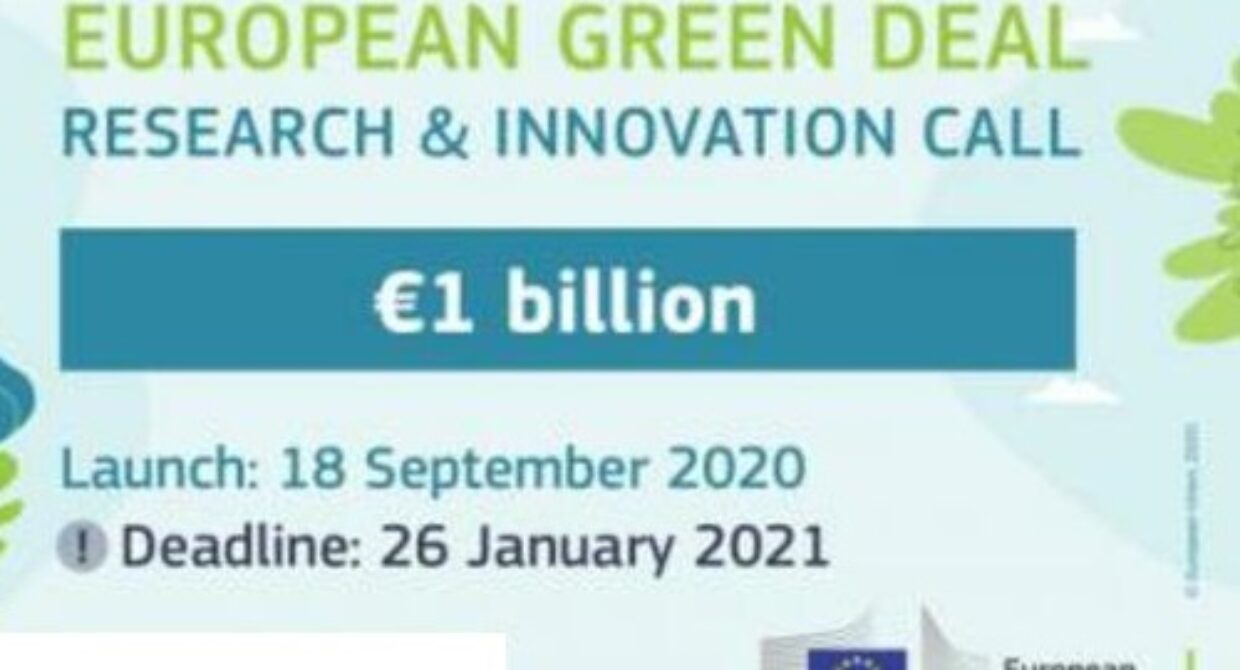 Convocatoria del Pacto Verde Europeo: 1000 millones de euros para impulsar la transición ecológica y digital