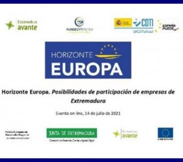 La Unidad de Asuntos Europeos participa en un webinar sobre oportunidades de Extremadura en el Programa Horizonte Europa