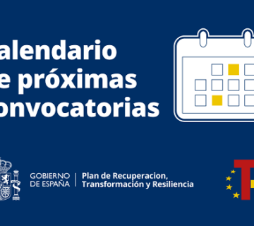 Calendario de convocatorias previstas para el primer semestre de 2022, Plan «España Puede»