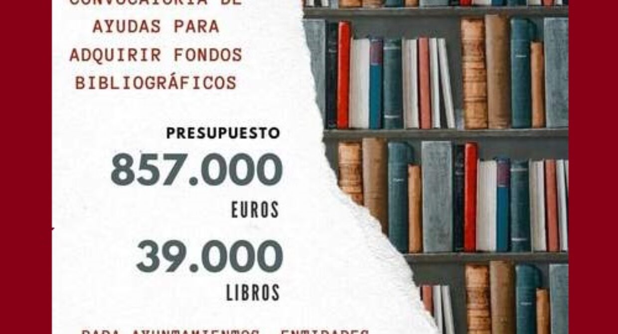 PRTR | Abierta la Convocatoria de ayudas destinadas a la adquisición de fondos bibliográficos para bibliotecas y agencias de lectura públicas municipales de la región