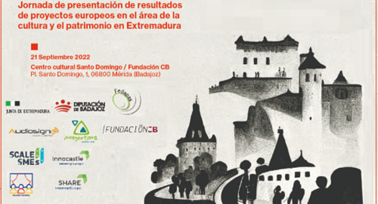 Jornada de presentación de resultados de proyectos europeos en el área de la Cultura y el Patrimonio en Extremadura