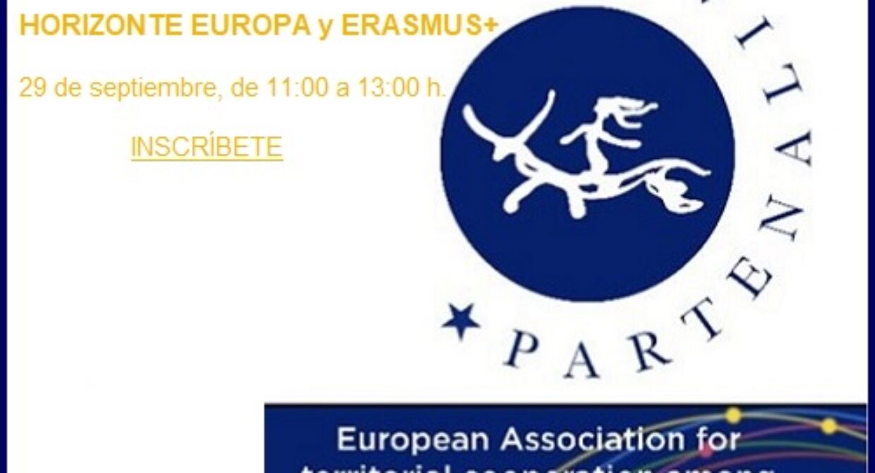 Partenalia organiza el 2º taller online de fondos europeos | Horizonte Europa y ERASMUS+