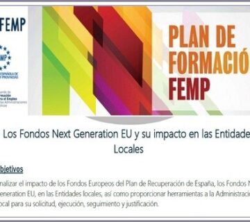 Plan Formación FEMP | Seminario online «Fondos NGEU y su impacto en las Entidades Locales»