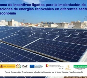 Subvenciones para la ejecución de los programas de incentivos ligados para la implantación de instalaciones de energías renovables térmicas | PRTR