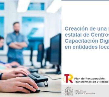 Ayudas para la creación de una red estatal de Centros de Capacitación Digital en entidades locales