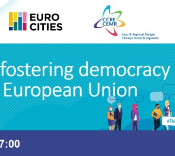 Las ciudades fomentan la democracia en la Unión Europea