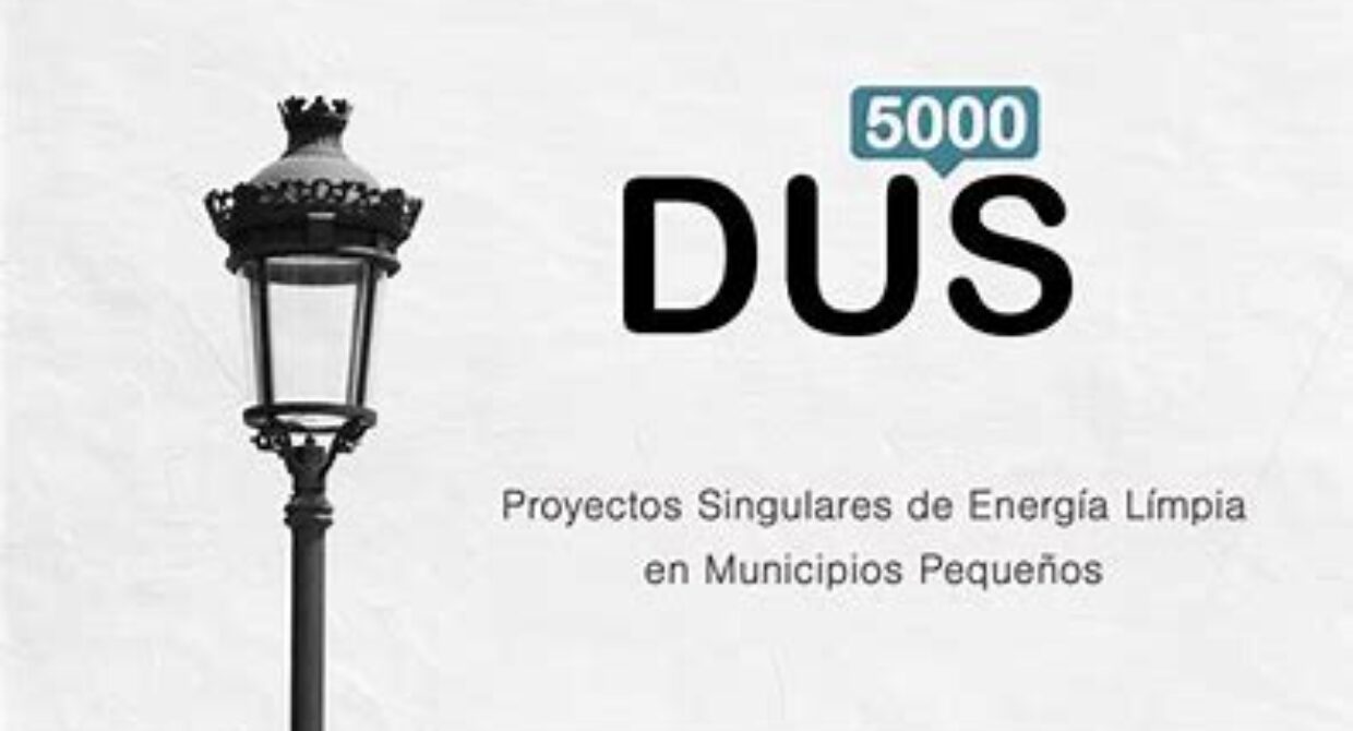 Abierta la convocatoria del Programa DUS 5000 de Ayudas para inversiones a proyectos singulares locales de energía limpia