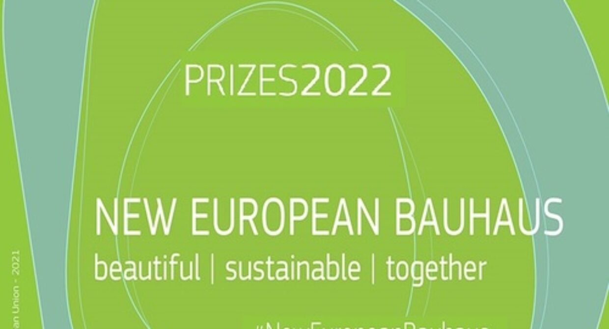 Abierta la presentación de candidaturas para la 2ª edición de los Premios Nueva Bauhaus 2022