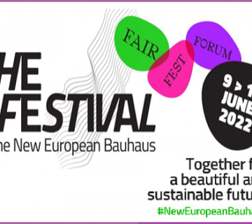 Festival de la Nueva Bauhaus Europea 2022 | 9-12 junio, Bruselas y On-line