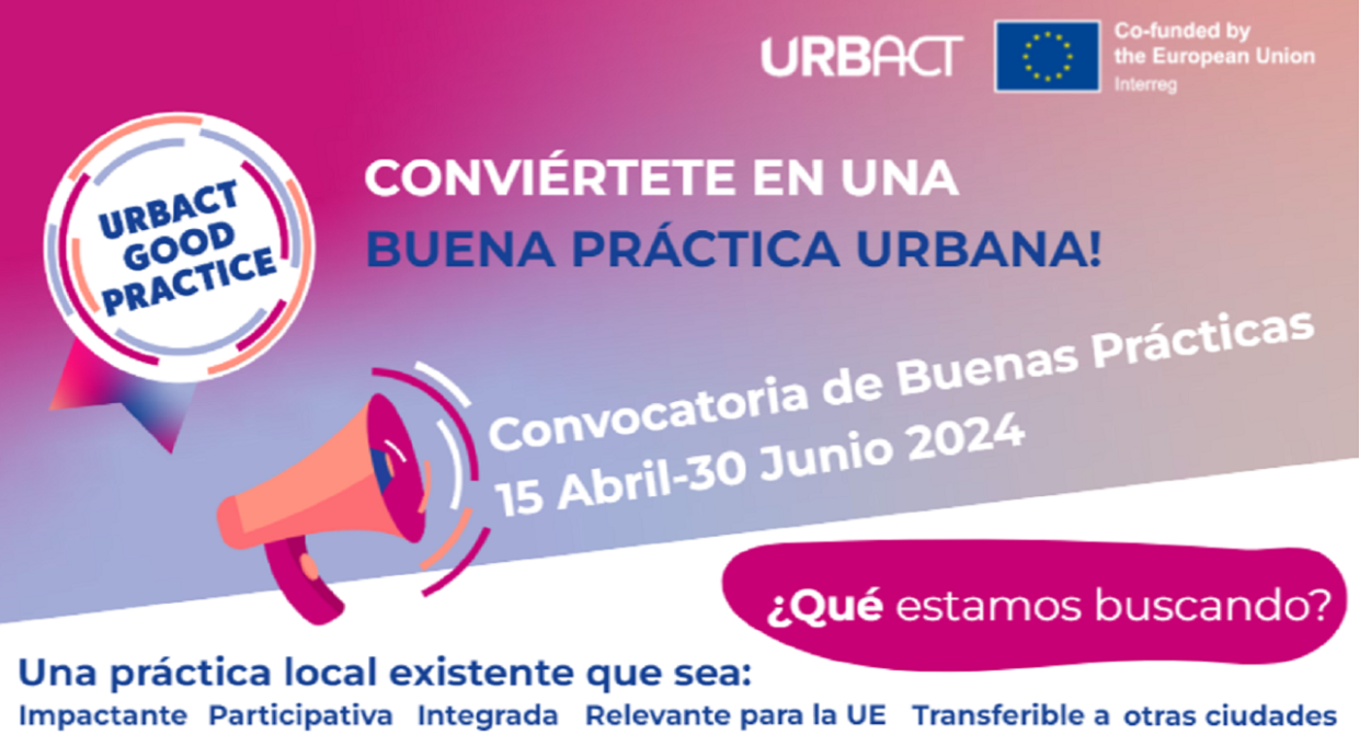 Convocatoria URBACT buenas prácticas locales – hasta el 30 de junio de 2024