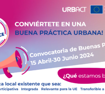 Convocatoria URBACT buenas prácticas locales – hasta el 30 de junio de 2024