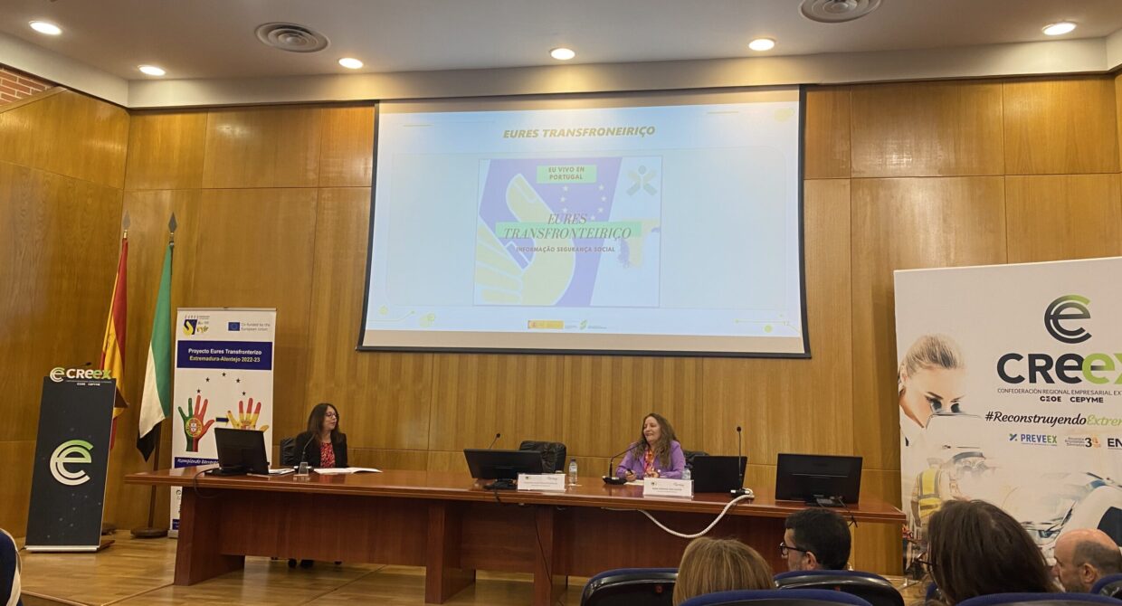 Encuentro final del proyecto EURES Transfronterizo Extremadura Alentejo 2022/24