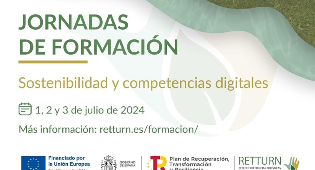 Formación online RETTURN – Sostenibilidad y Competencias Digitales para el Turismo Rural