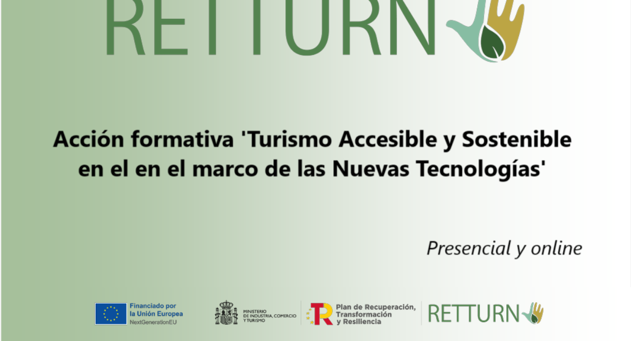 La FEMPEX organiza una formación dirigida al turismo accesible y sostenible aplicando las Nuevas Tecnologías, en el marco del proyecto RETTURN