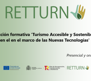 La FEMPEX organiza una formación dirigida al turismo accesible y sostenible aplicando las Nuevas Tecnologías, en el marco del proyecto RETTURN